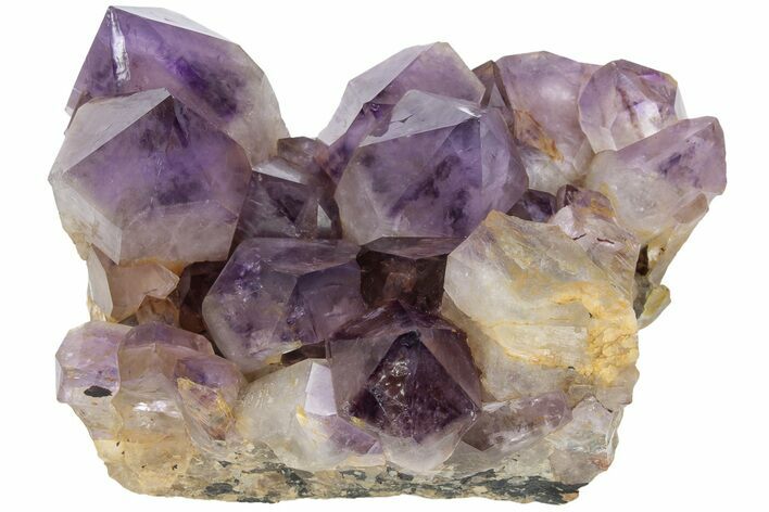 Deep Purple Amethyst Crystal Cluster - Congo #223384